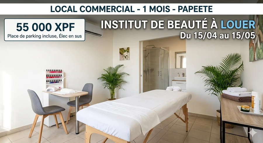 Loue local commercial 1 mois
