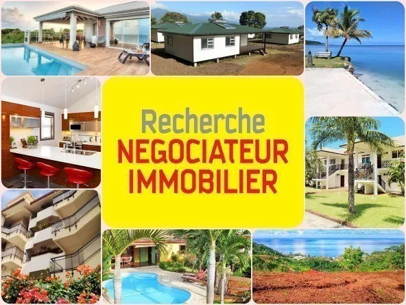 NEXTIMMO PAPEETE RECHERCHE AGENT COMMERCIAL IMMOBILIER (H/F)...