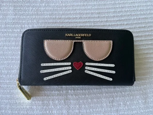 Porte monnaie neuf Karl Lagerfeld noir