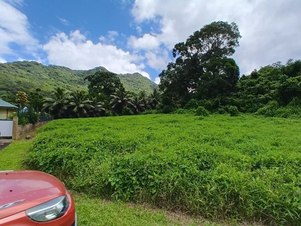 Location de terrain de 2000 m2 à Moorea (Vaianae)