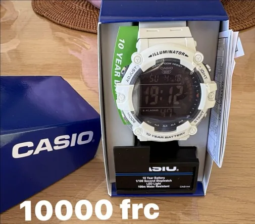 Montre Casio Illuminator neuve