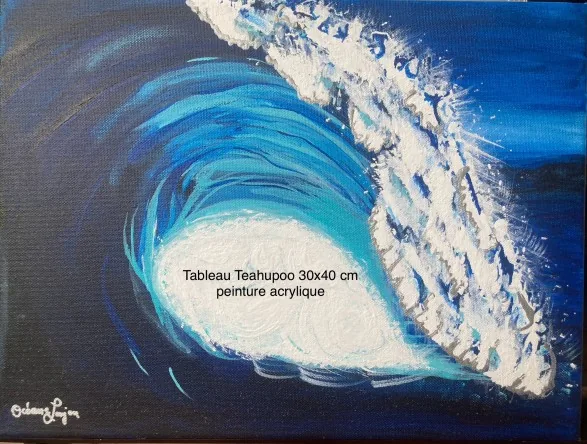 Tableau Teahupoo
