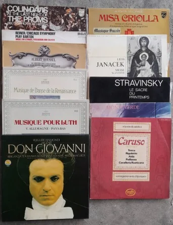 vinyles variés classique