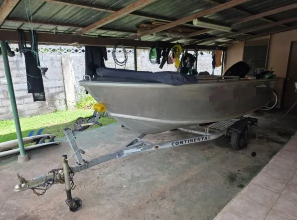 Bateau aluminium / Moteur hors bord 30CV SUZUKI
