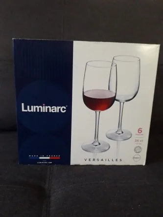 6 verres à vin