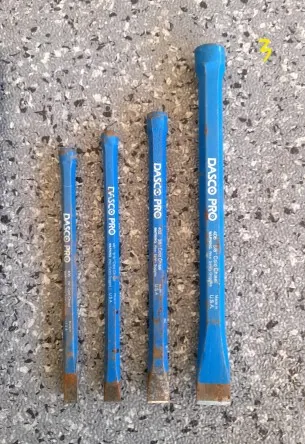 burins DASCO taille pierres