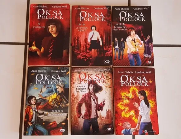 6 livres grand format oksa Pollock