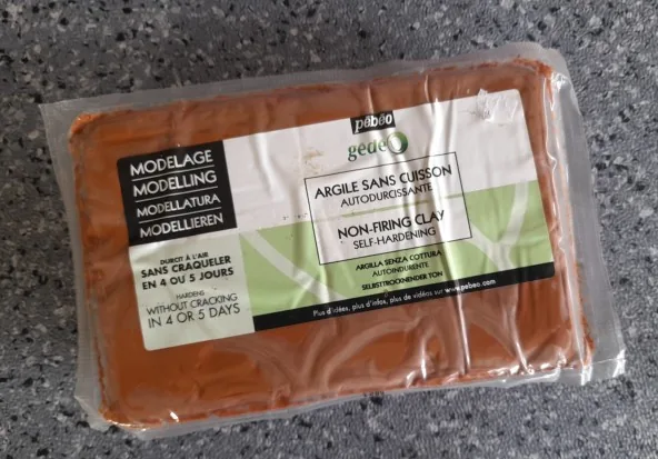 pain d'argile sans cuisson