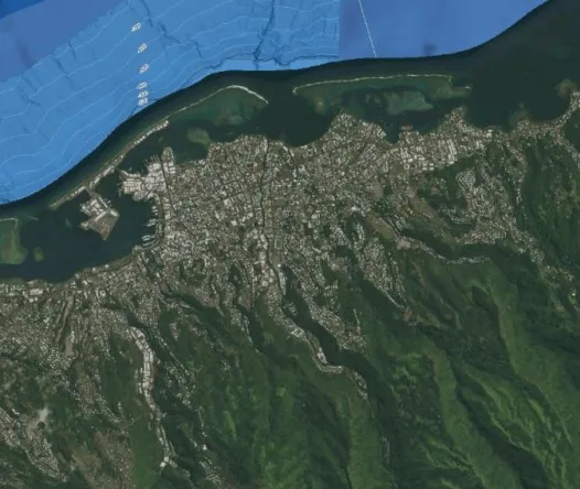 LOIET- VENDS TERRAIN NATUREL (non viabilisé) SUR LES HAUTEURS DE PAPEETE