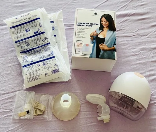Tire-lait portable Perifit – mains libres, discret, prêt à l’emploi #BabyFactory