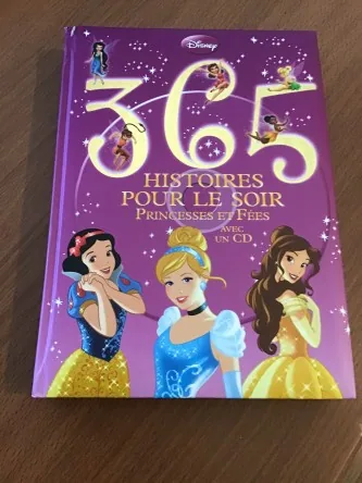 Livre 365 histoires pour le soir + CD