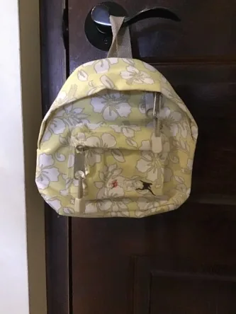 Mini sac à dos a fleurs neuf