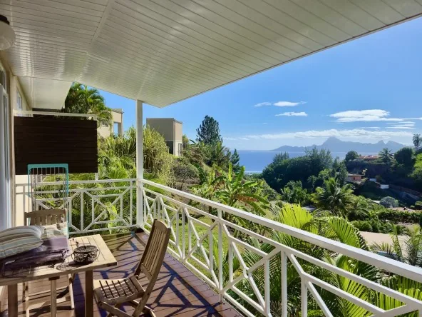 PUNAAUIA / MIRI... LOUE JOLIE T2 DE 45 M2 + TERRASSE 15 M2...