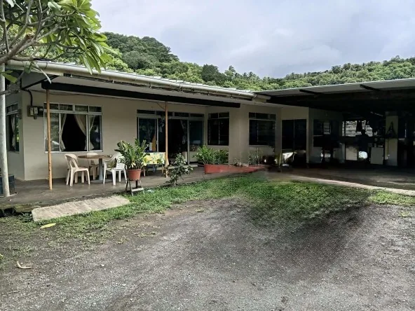 À VENDRE – PAPEETE – MAISON 4 CHAMBRES À RÉNOVER