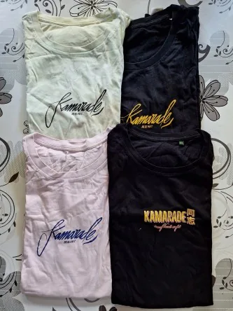 Lot 4 t-shirt Kamarade XL-2XL