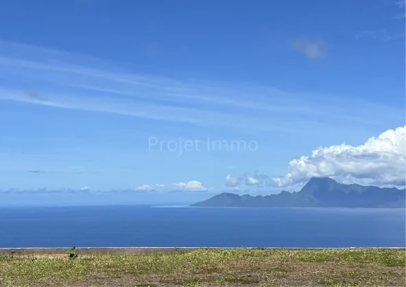 VENDS TERRAIN CONSTRUCTIBLE 800M² MIRI PUNAAUIA 53 107 500XPF