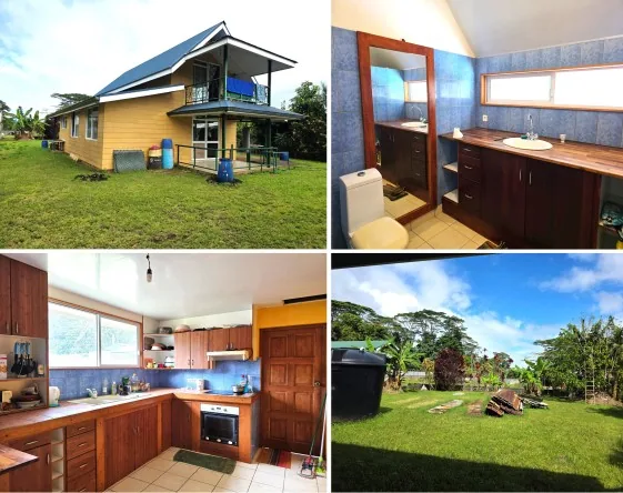 AFAAHITI/MARAEAPAI... VENDS MAISON 120M² Hab., 3 CHAMBRES, TERRAIN 800M²