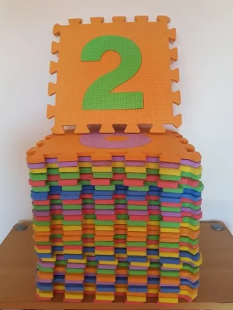 Tapis puzzle 30 pièces