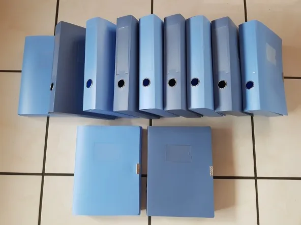 11 boîtes de classement