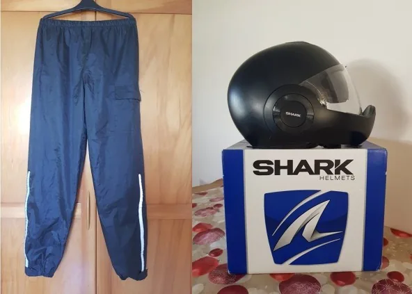 Pantalon moto et Casques