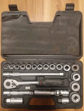 Coffret douilles et cliquet X-522B Toolcraft Promac
